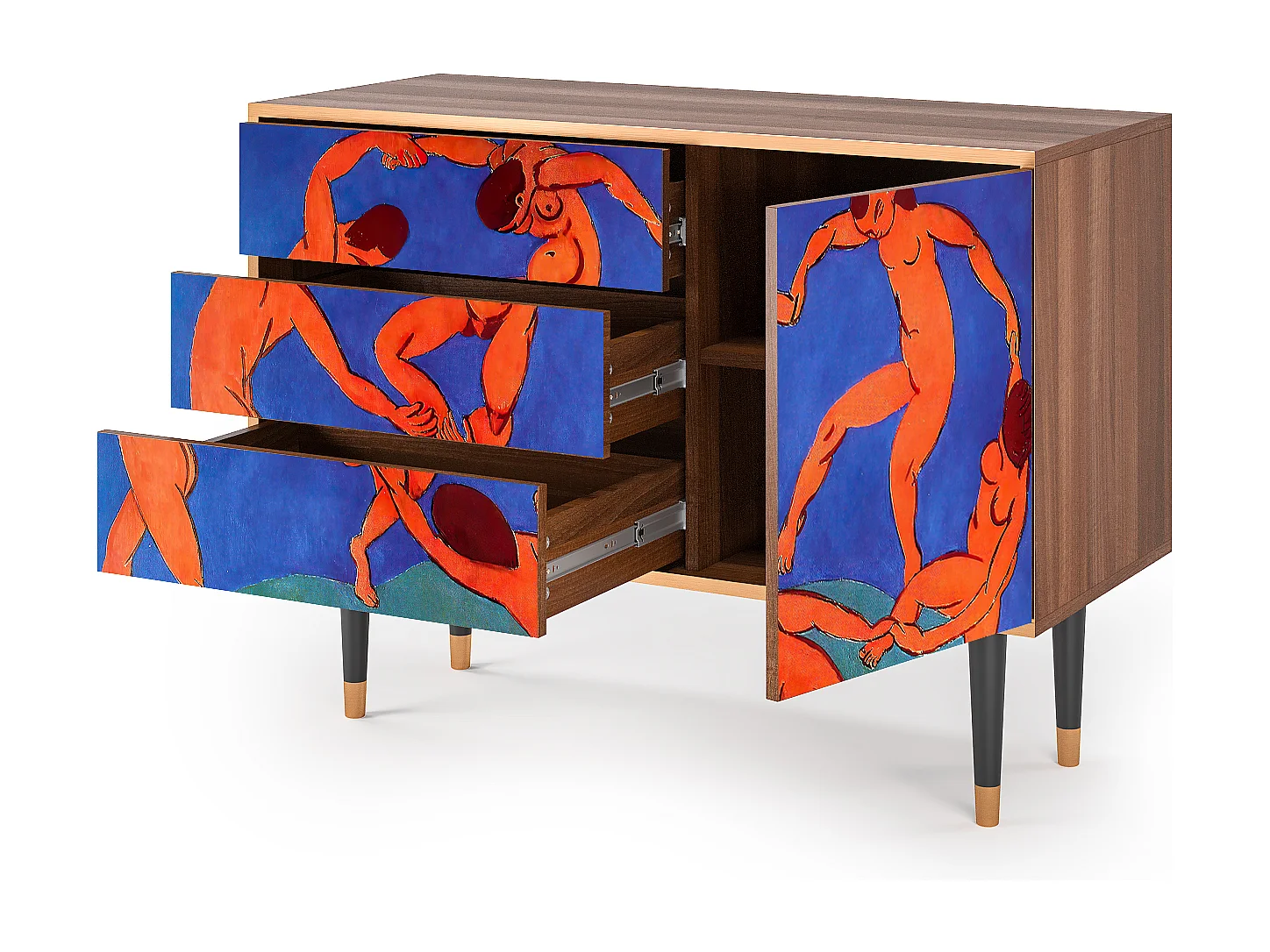Buffet - 115х84х41 cm - S3 - The Dance by Matisse , Noyer