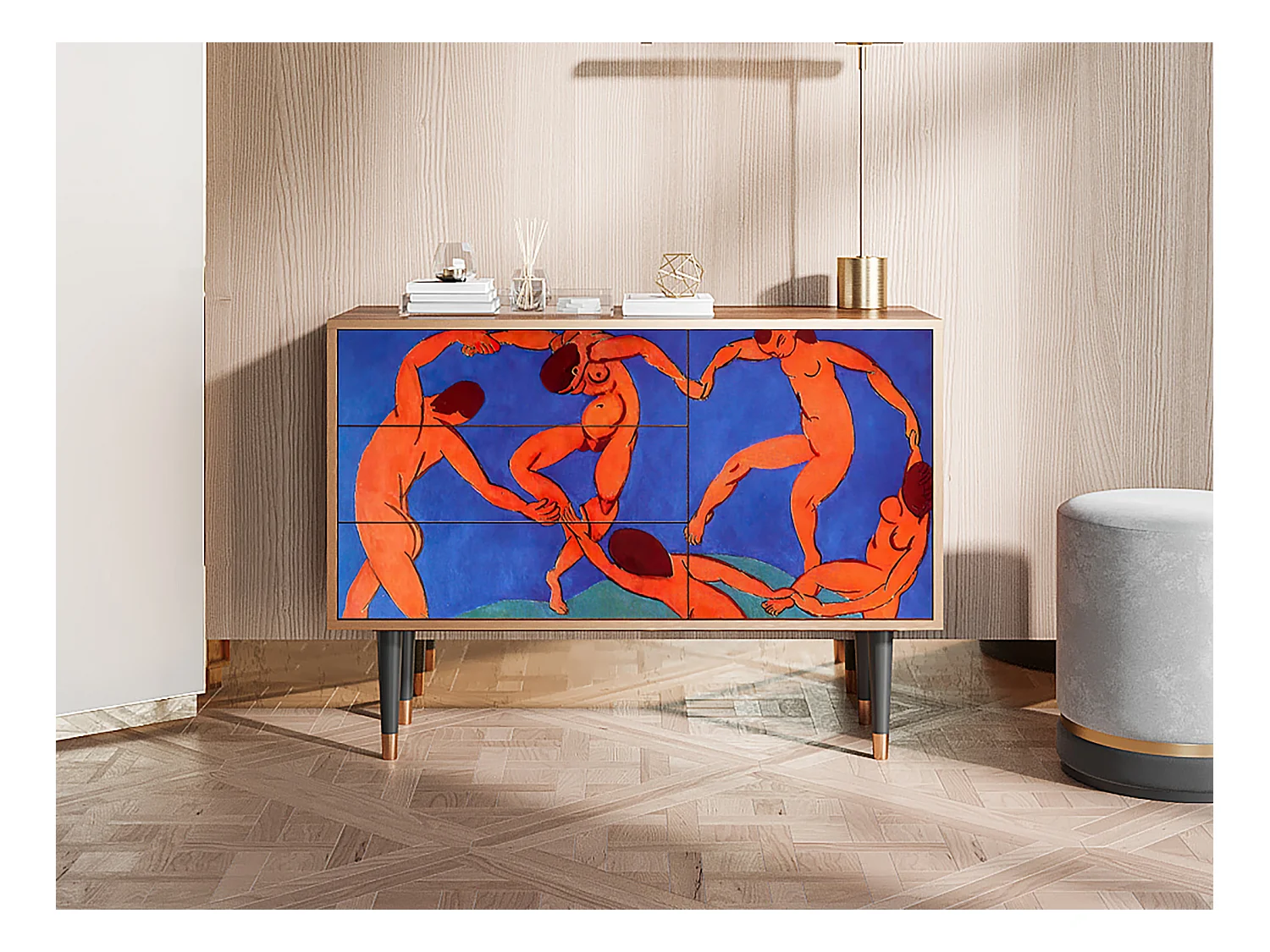 Buffet - 115х84х41 cm - S3 - The Dance by Matisse , Noyer
