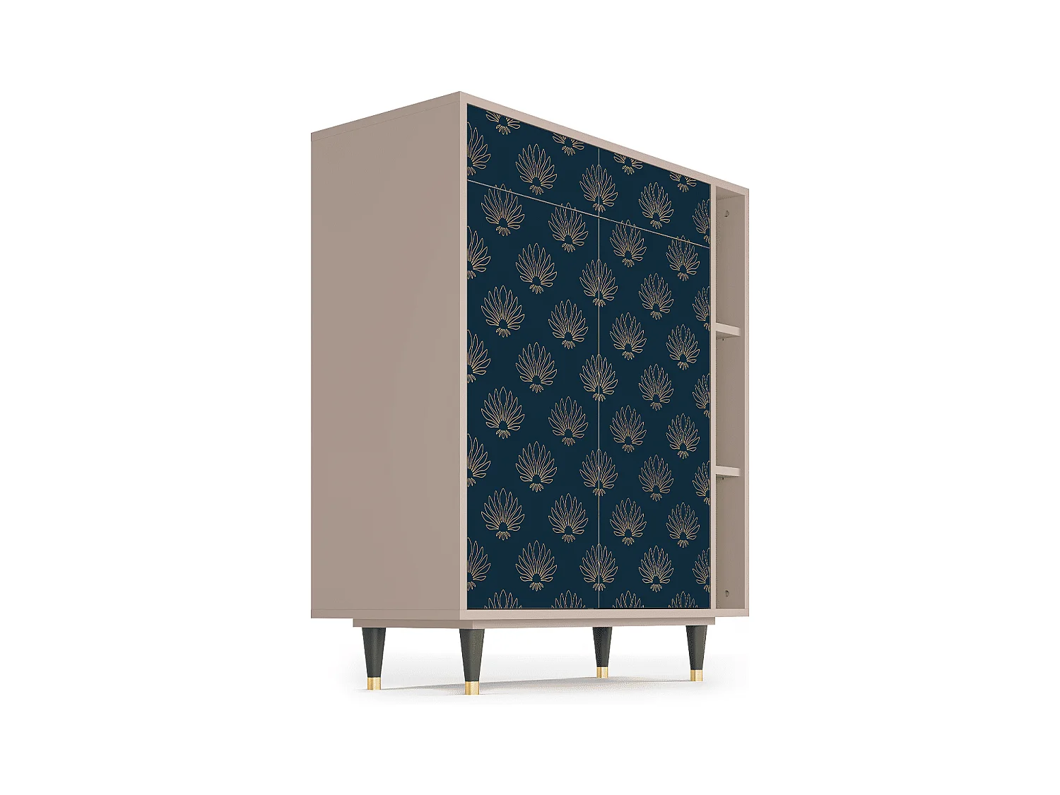 Sideboard - 96х110х41 cm - BS6 - Blue Lotus, Latte