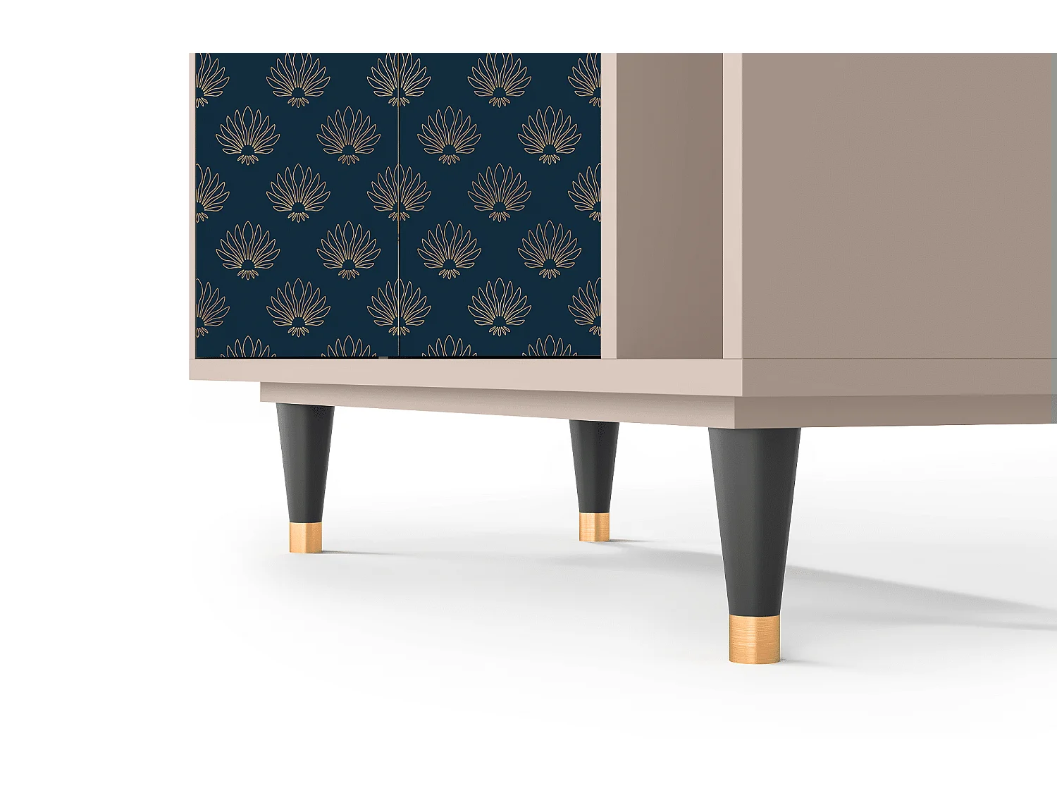 Sideboard - 96х110х41 cm - BS6 - Blue Lotus, Latte