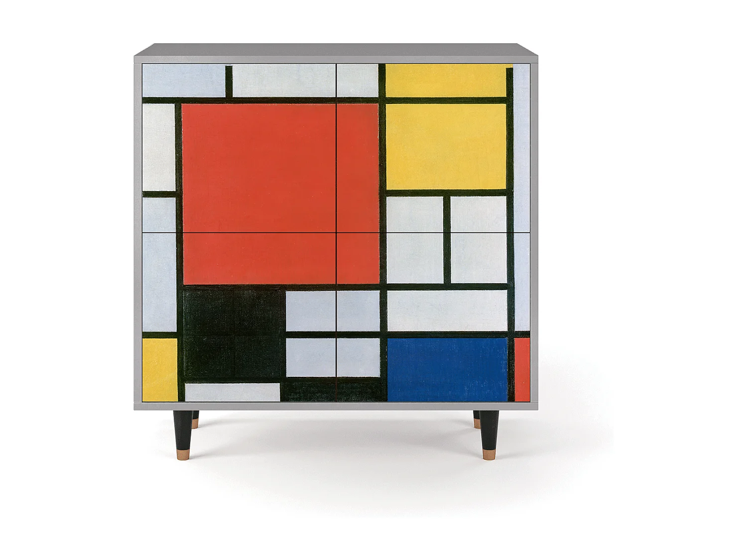 Dressoir - 94x96x48 cm - BS3 - Composition, Grijs