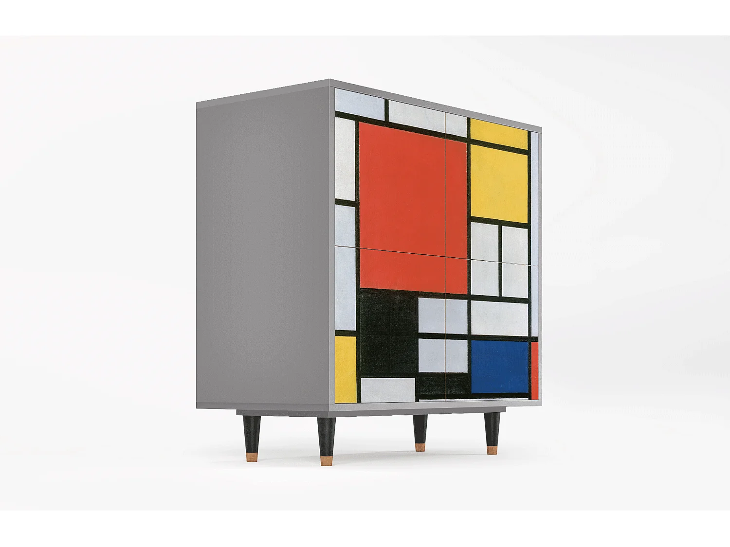 Dressoir - 94x96x48 cm - BS3 - Composition, Grijs