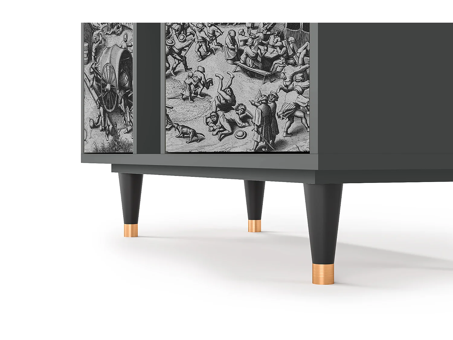 Buffet - 94х96х41 cm - BS5 - The Festival of Saint, Anthracite