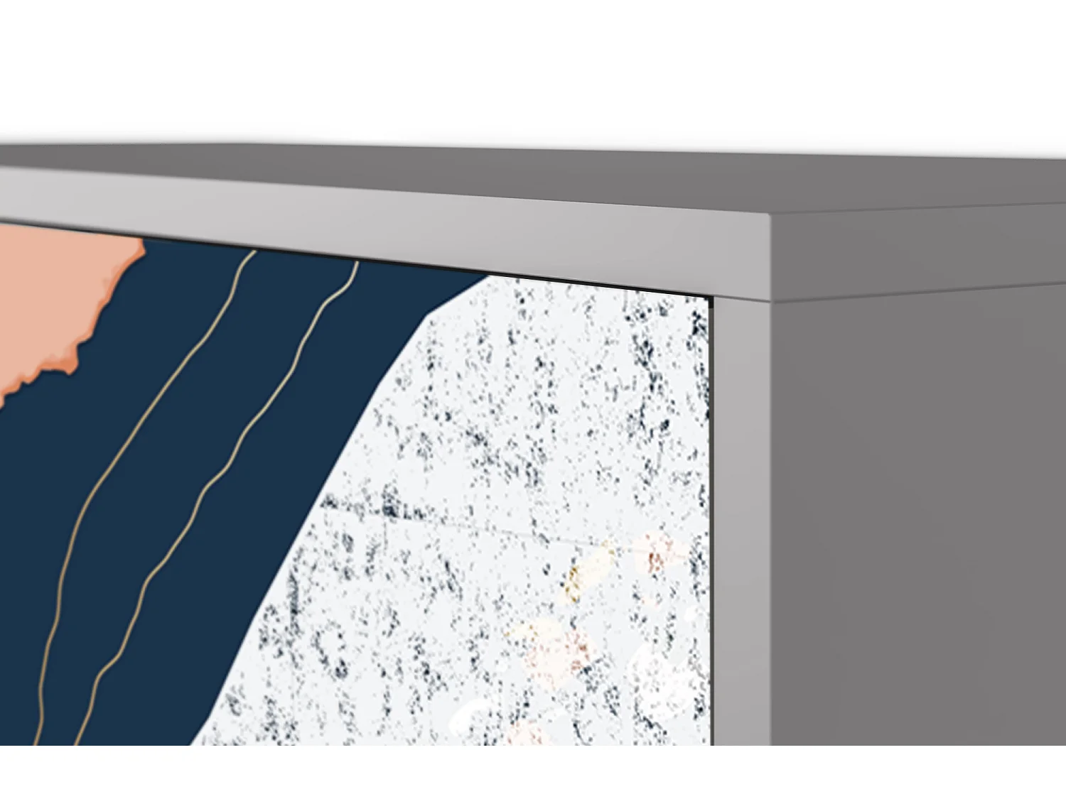 Credenza - 115х84х41 cm - S3 - Nude Iceberg, Grigio