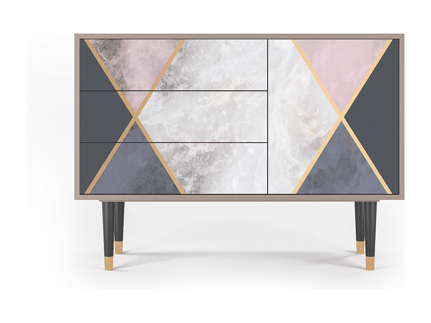 Buffet - 115х84х41 cm - S3 - Ideal Harmony, Sable