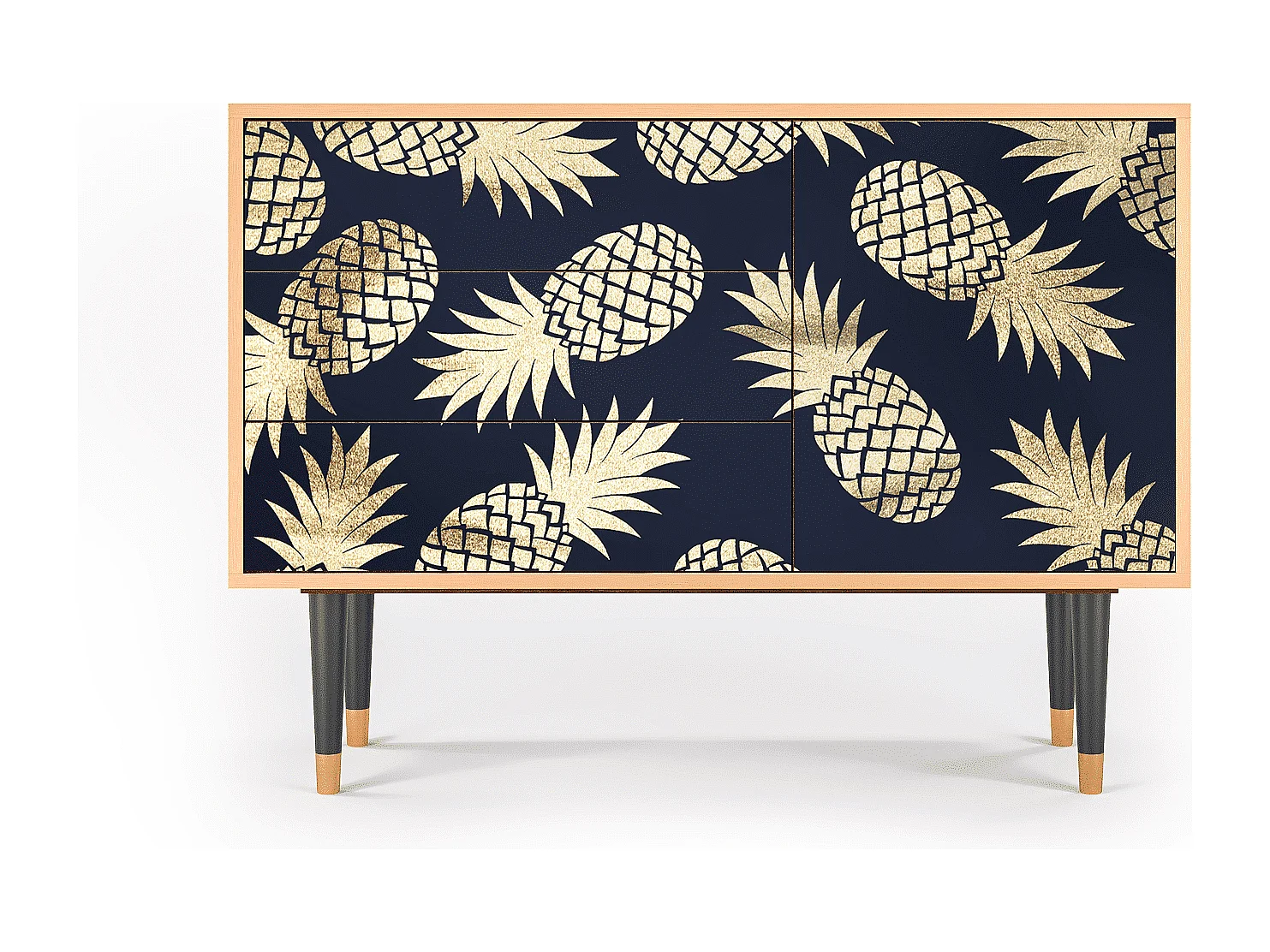 Buffet - 115х84х41 cm - S3 - Sunny Pineaple, Noyer