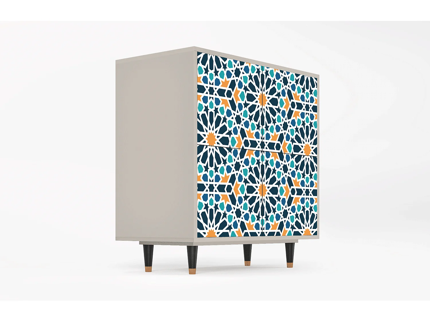 Buffet - 94x96x48 cm - BS3 - Kaleidoscope, Sable