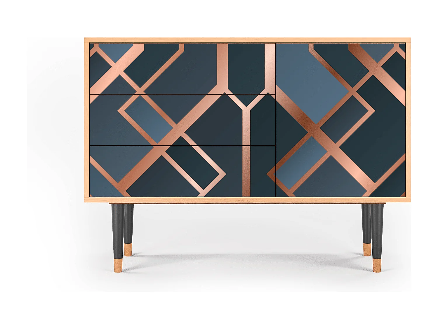 Credenza - 115х84х41 cm - S3 - Ashy 1920', Noce