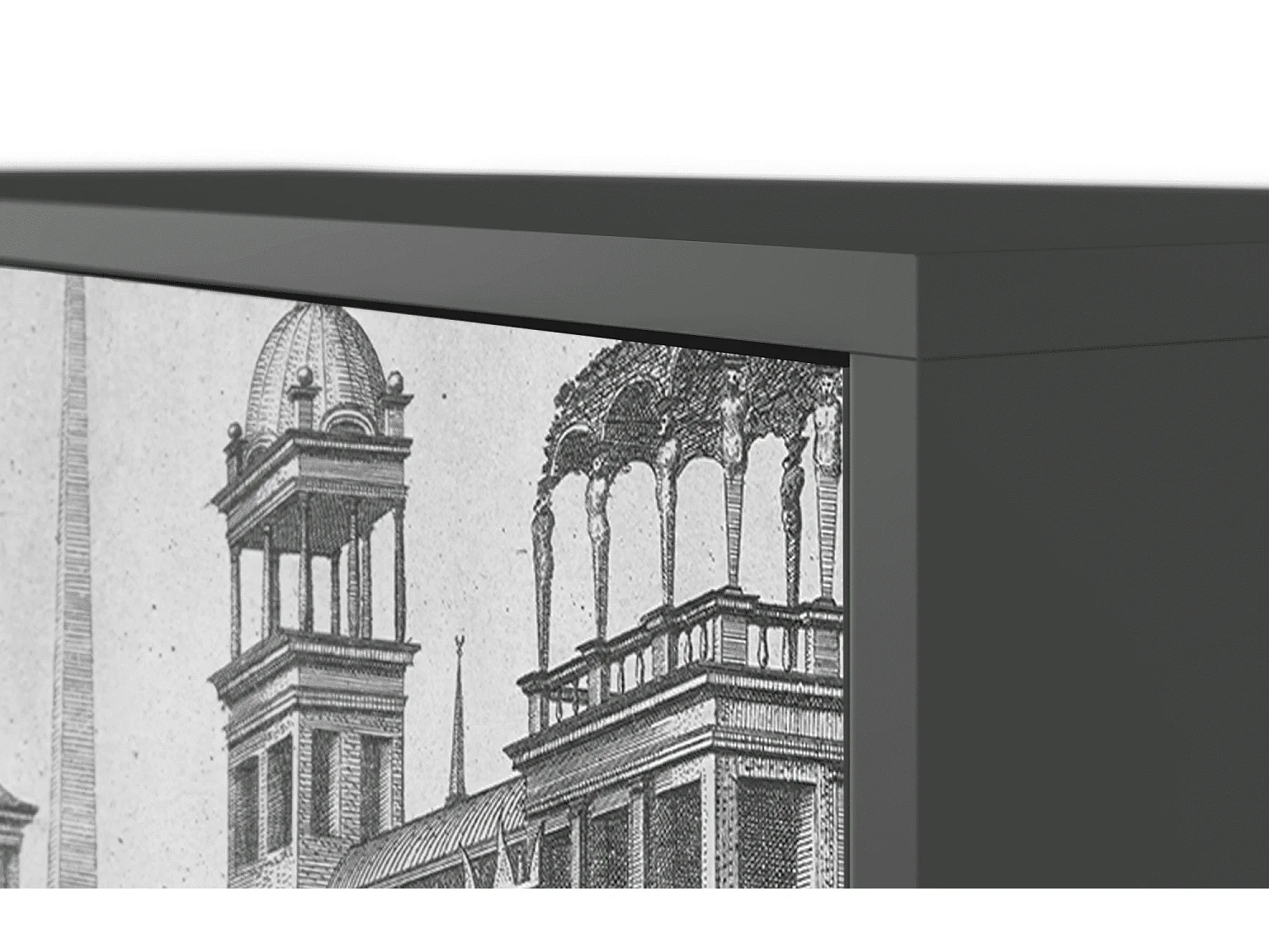 Aparador - 115х84х41 cm - S3 - View of the Piazza, Antracite