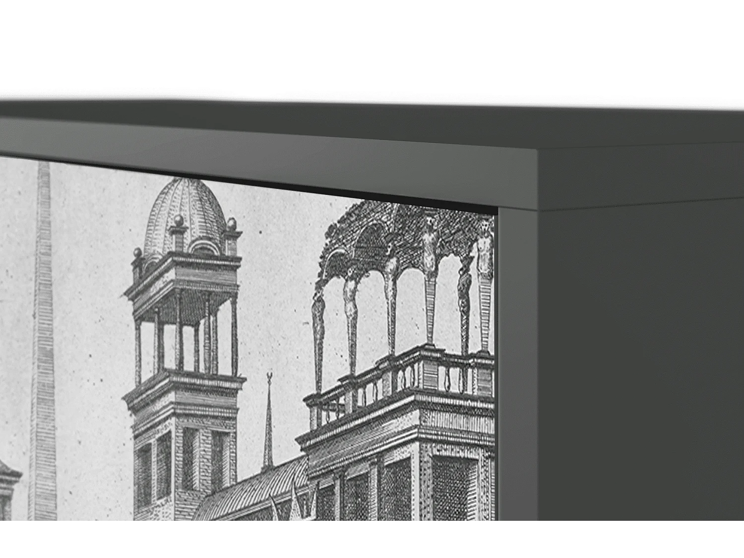 Credenza - 115х84х41 cm - S3 - View of the Piazza, Antracite