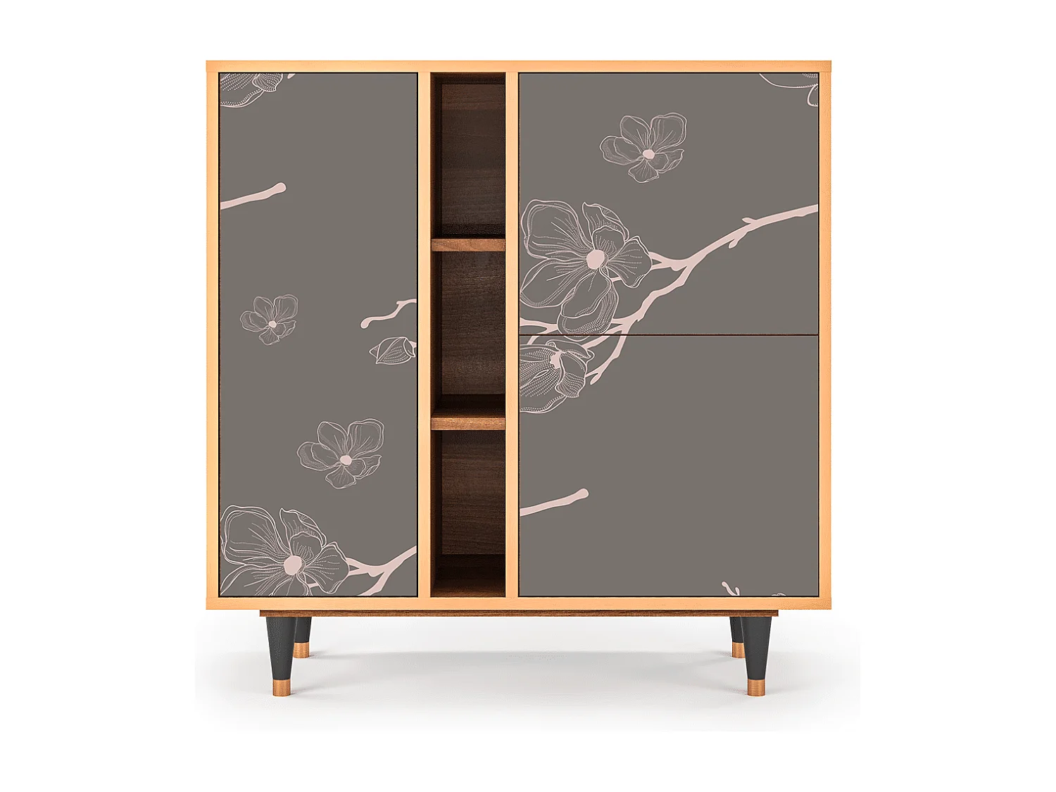 Buffet - 94х96х41 cm - BS5 - Cherry Blossom, Noyer