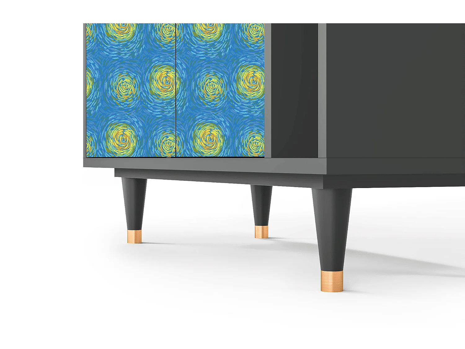 Credenza - 96х110х41 cm - BS6 - Van Gogh Lights, Antracite