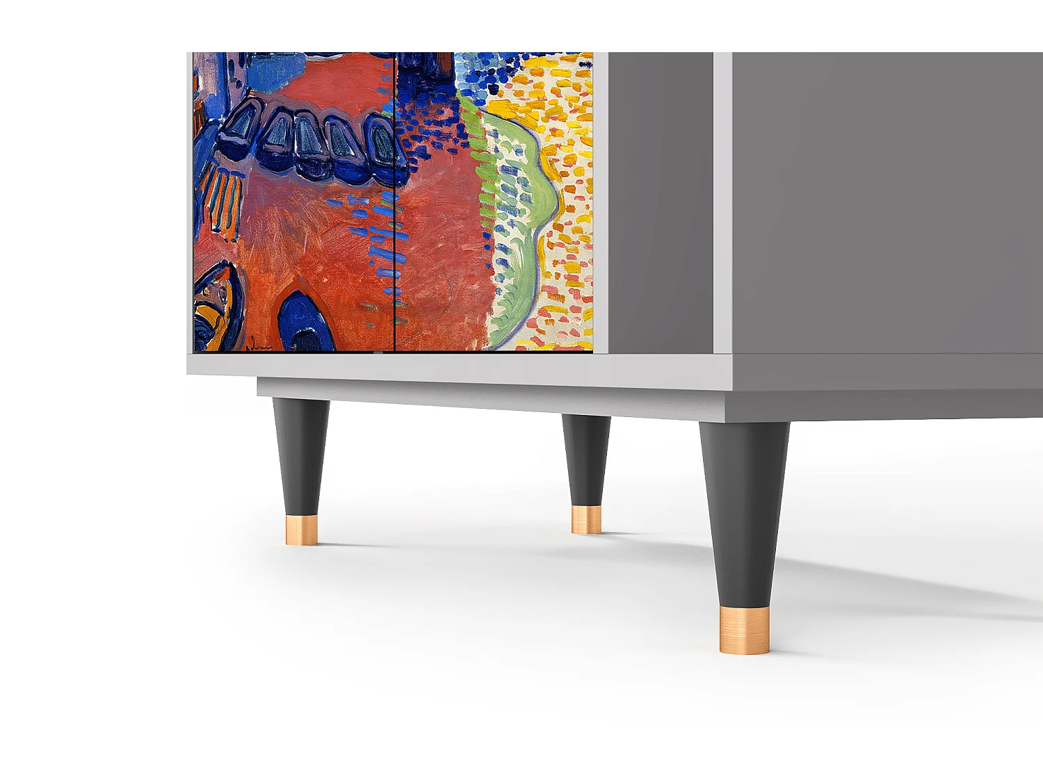 Credenza - 96х110х41 cm - BS6 - Charing Cross Bridge, Grigio