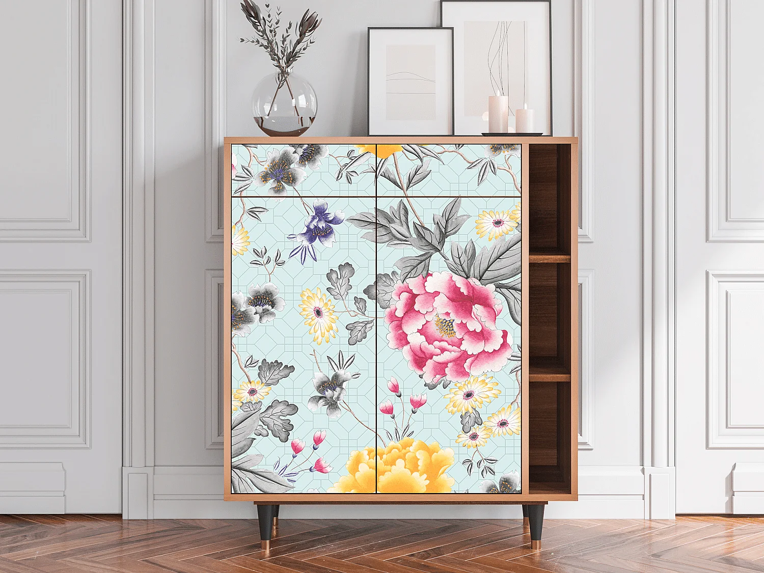 Buffet - 96х110х41 cm - BS6 - Sky Garden, Noyer