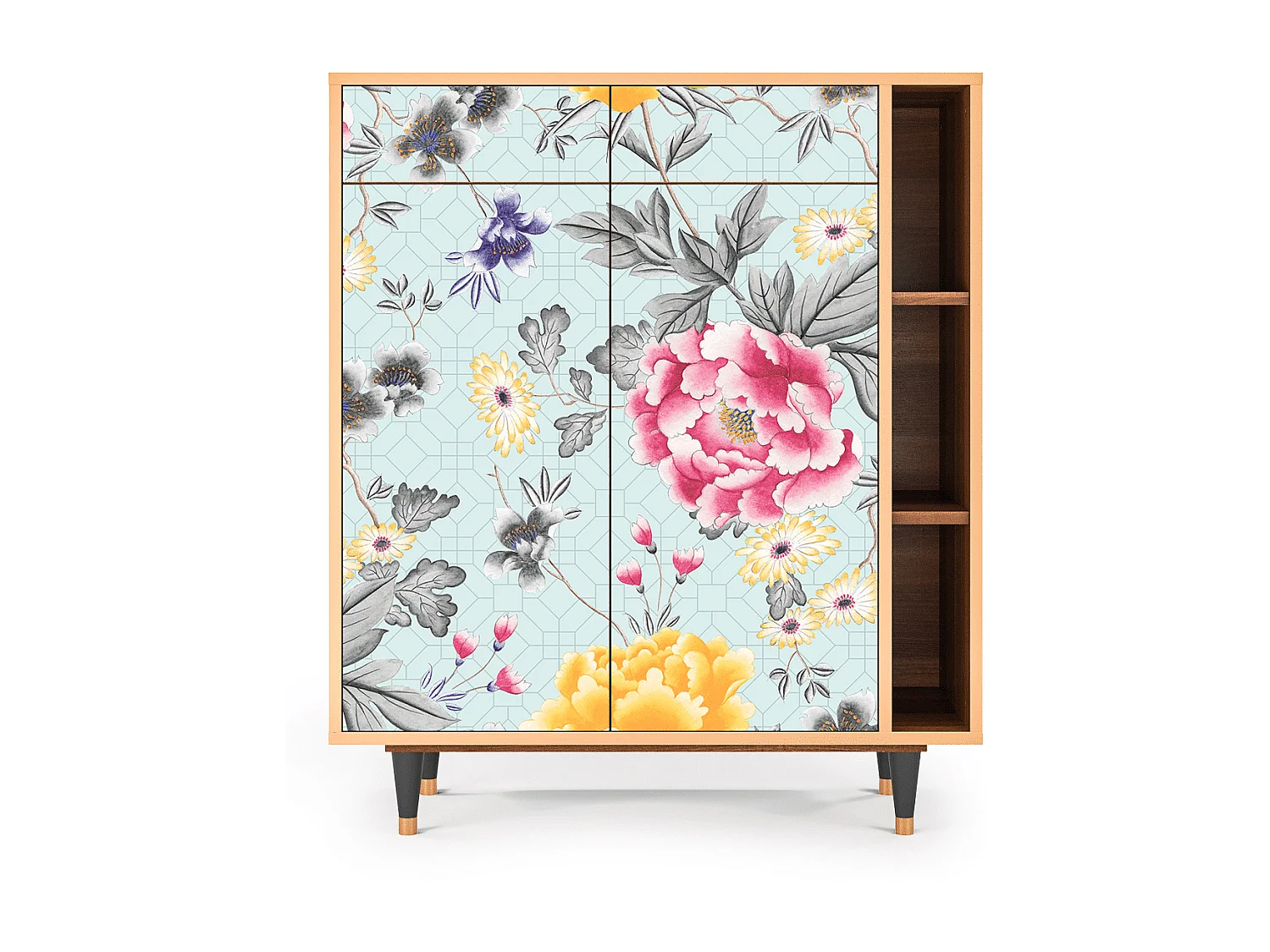 Buffet - 96х110х41 cm - BS6 - Sky Garden, Noyer