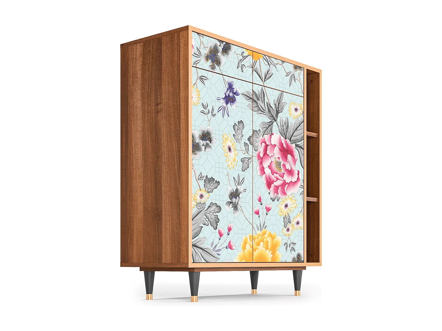 Buffet - 96х110х41 cm - BS6 - Sky Garden, Noyer