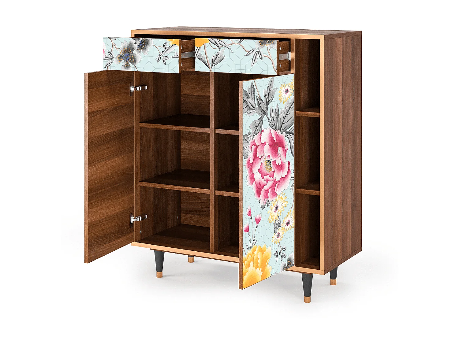 Buffet - 96х110х41 cm - BS6 - Sky Garden, Noyer