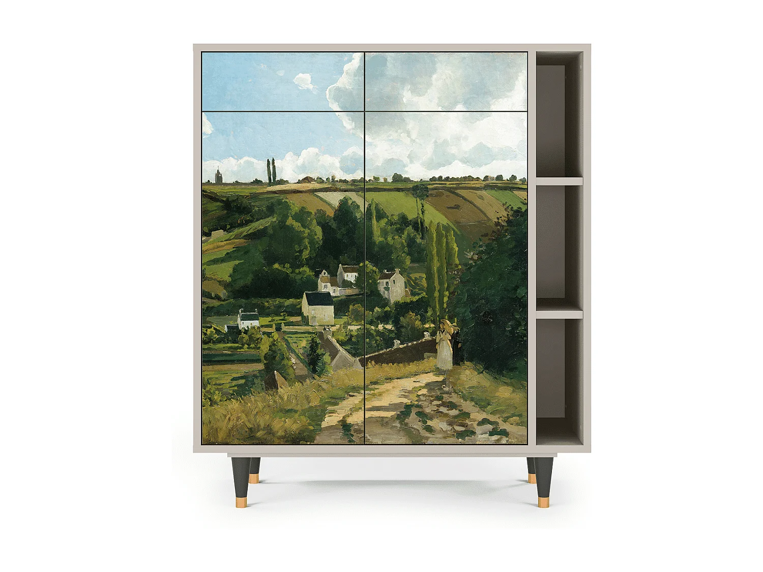 Sideboard - 96х110х41 cm - BS6 - Jalais Hill by Pissarro, Sand