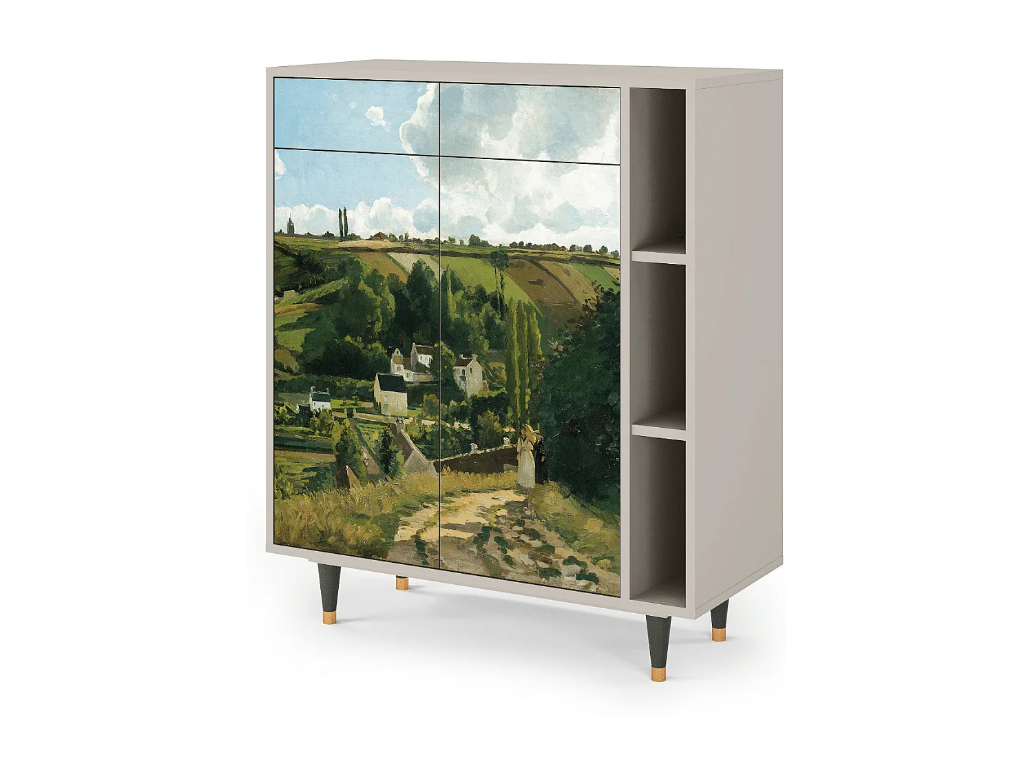 Sideboard - 96х110х41 cm - BS6 - Jalais Hill by Pissarro, Sand