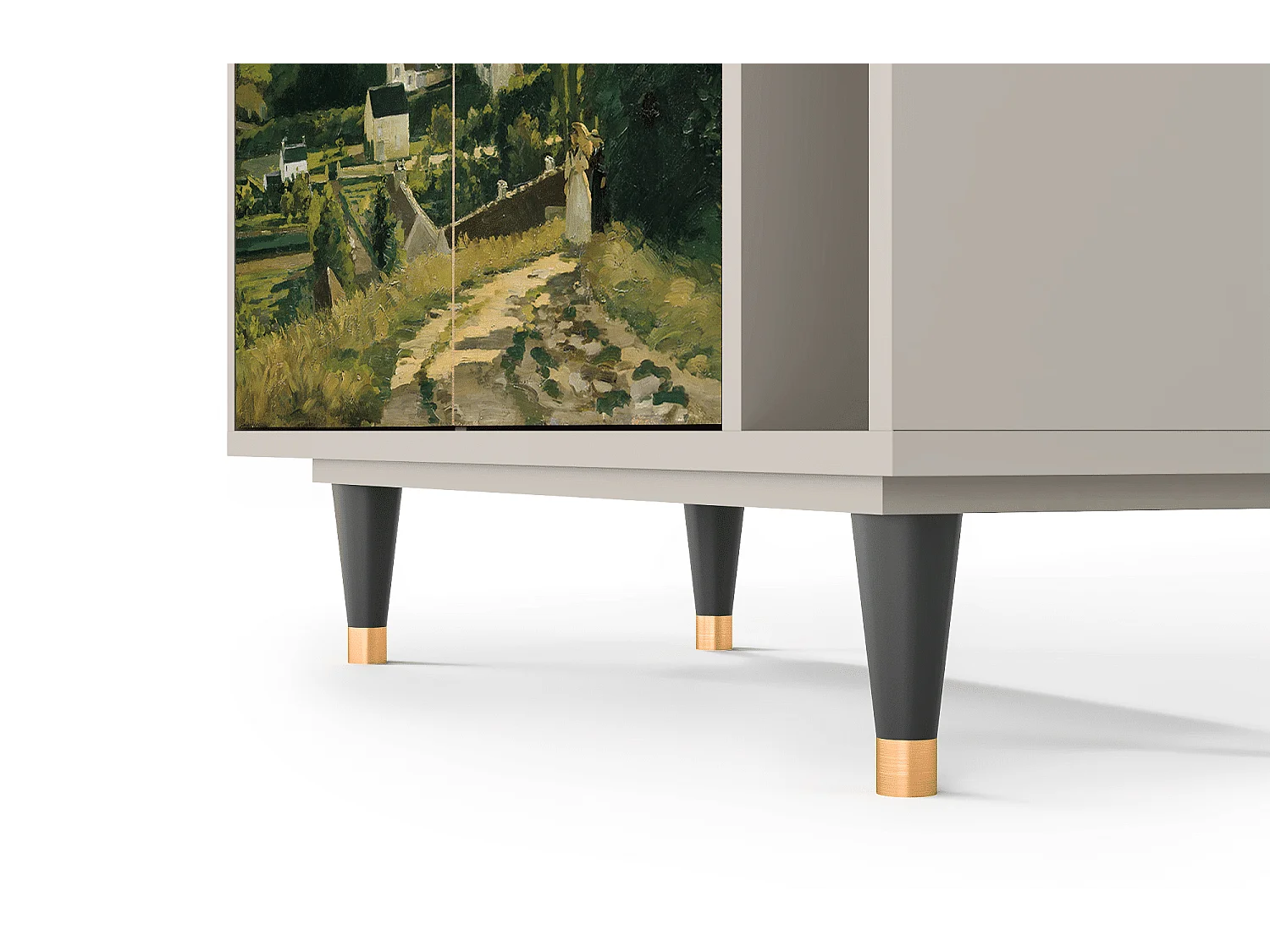 Kredens - 96х110х41 cm - BS6 - Jalais Hill by Pissarro, Piaskowy