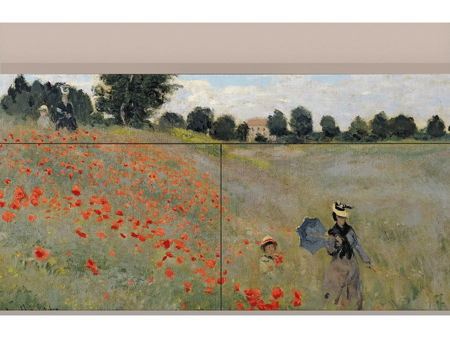 Buffet - 115x85x48 cm - BS4 - The Poppy Field   , Latte