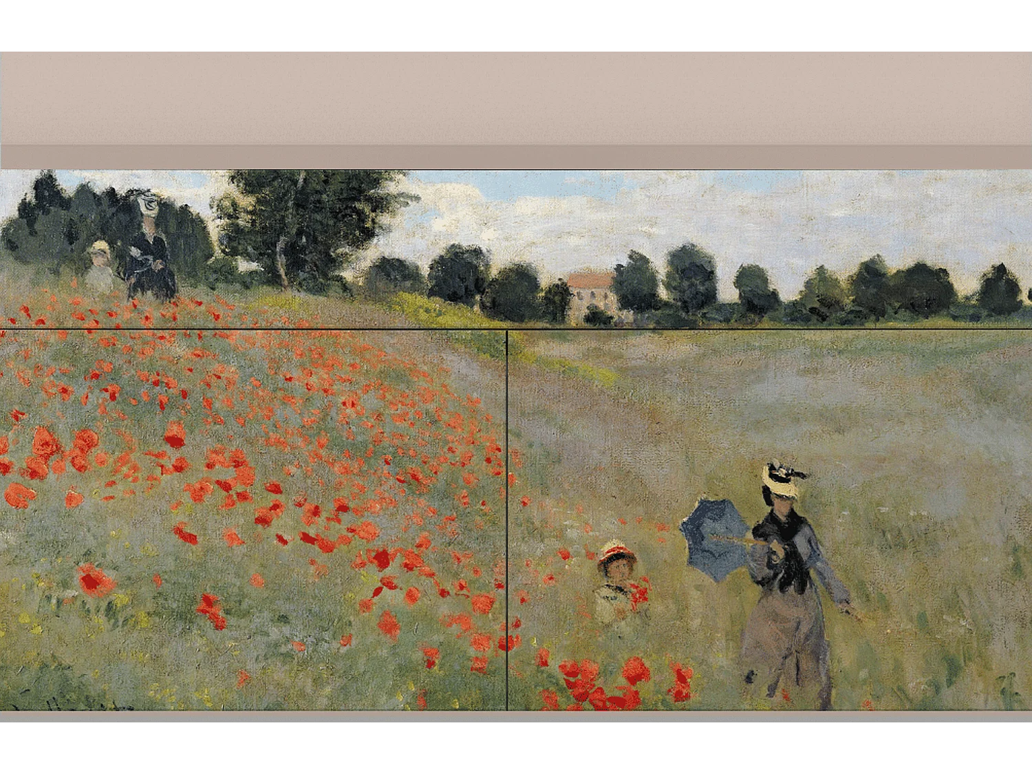 Buffet - 115x85x48 cm - BS4 - The Poppy Field   , Latte