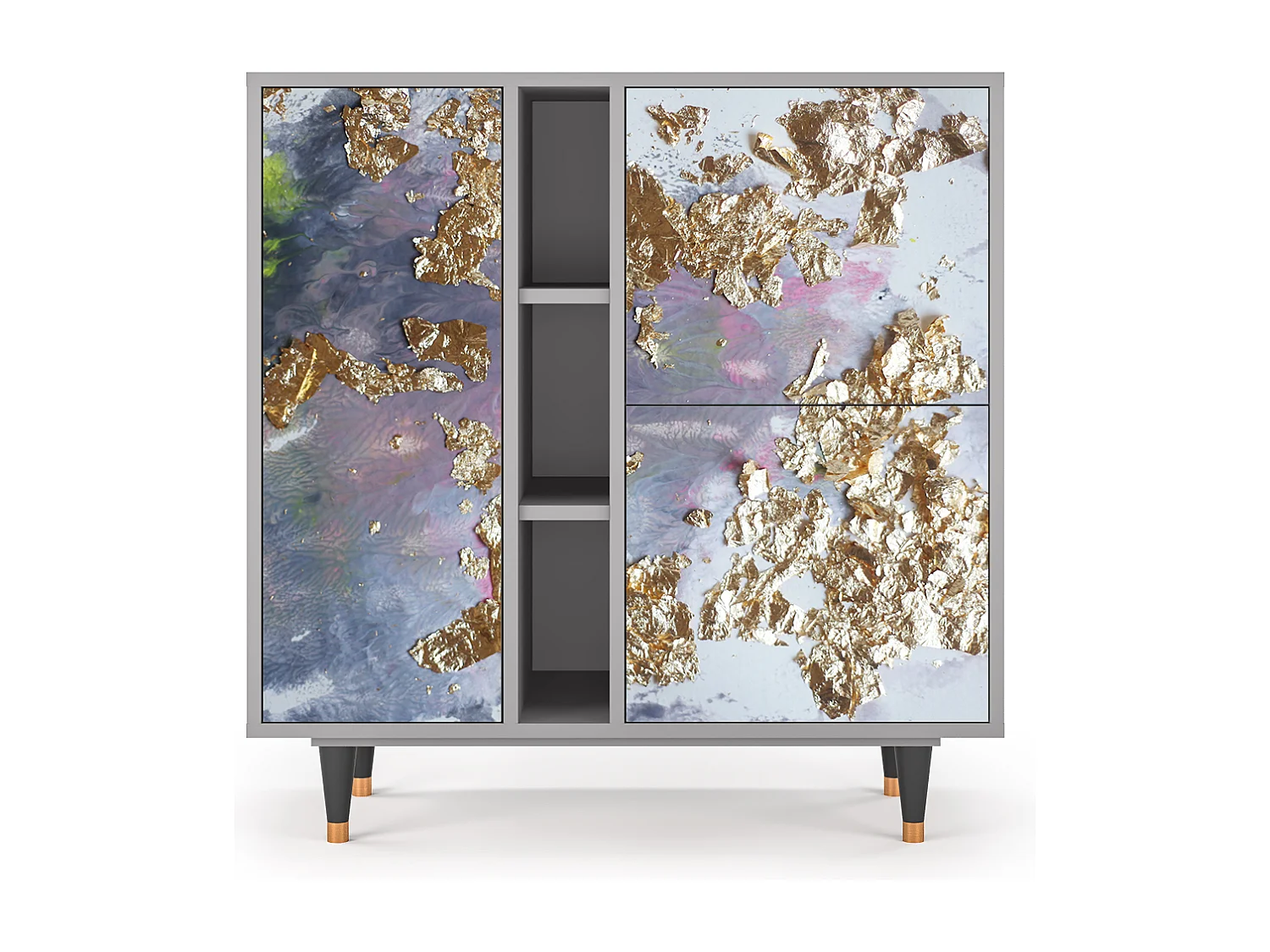 Aparador - 94х96х41 cm - BS5 - Planet Earth, Cinza