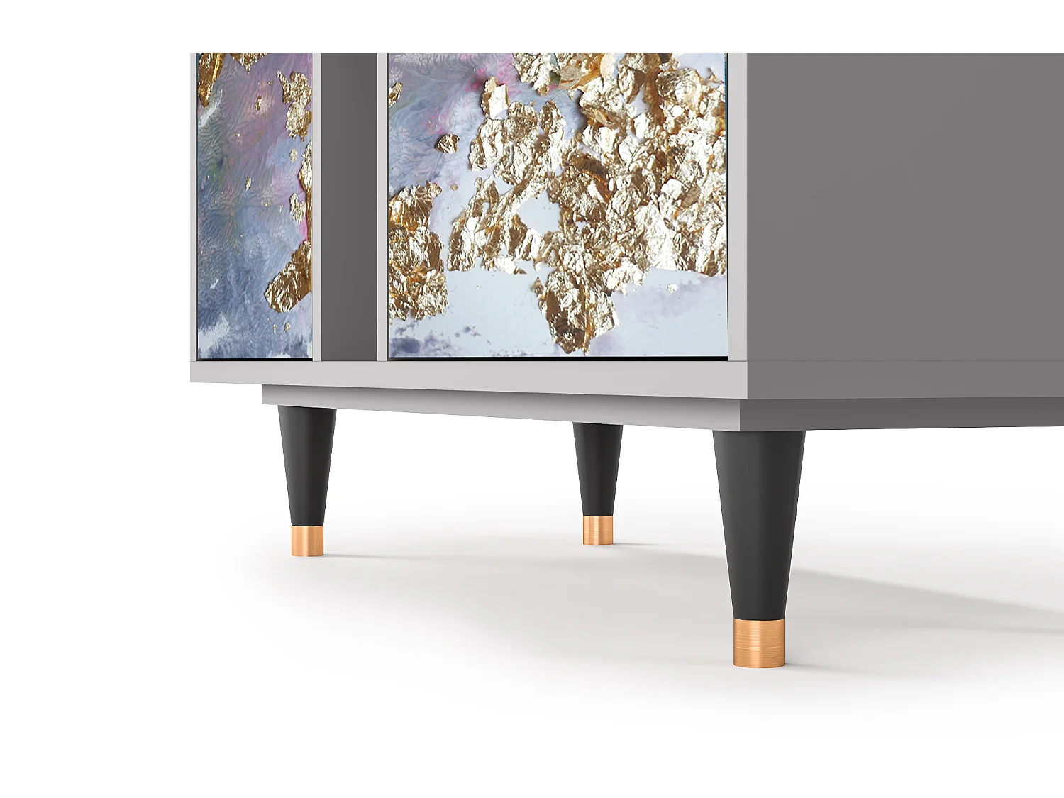 Kredens - 94х96х41 cm - BS5 - Planet Earth, Szary