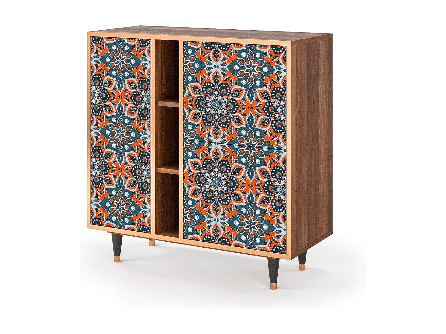 Credenza - 94х96х41 cm - BS5 - Fire Beetle, Noce