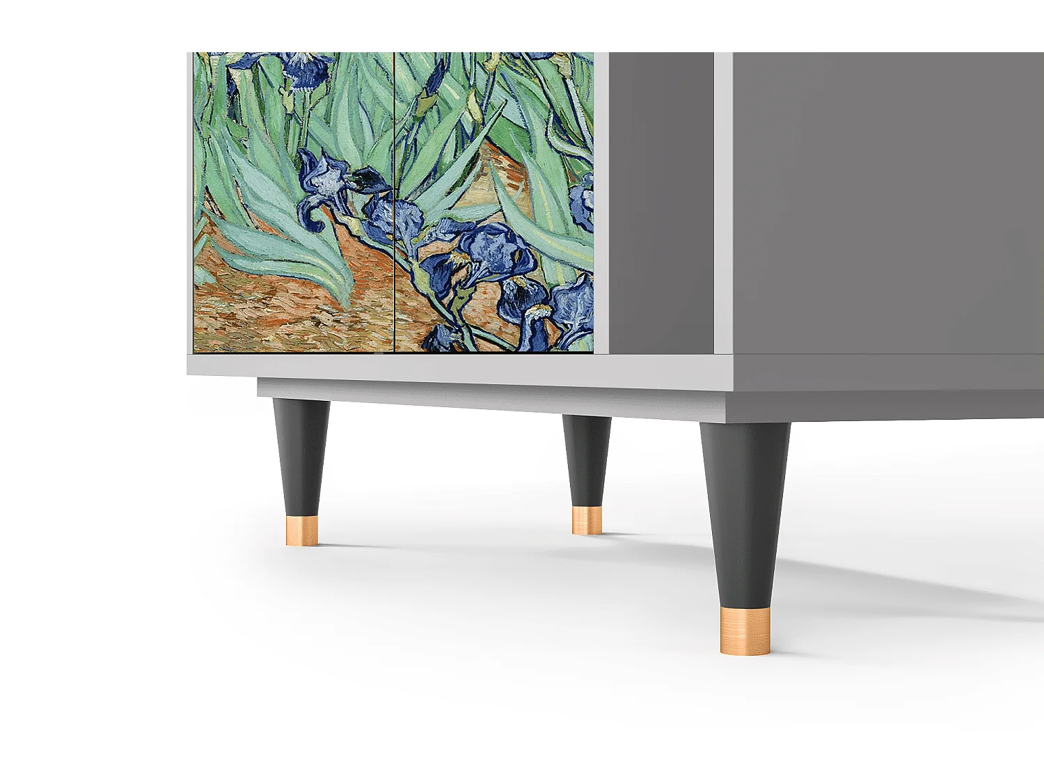 Credenza - 96х110х41 cm - BS6 - Irises , Grigio