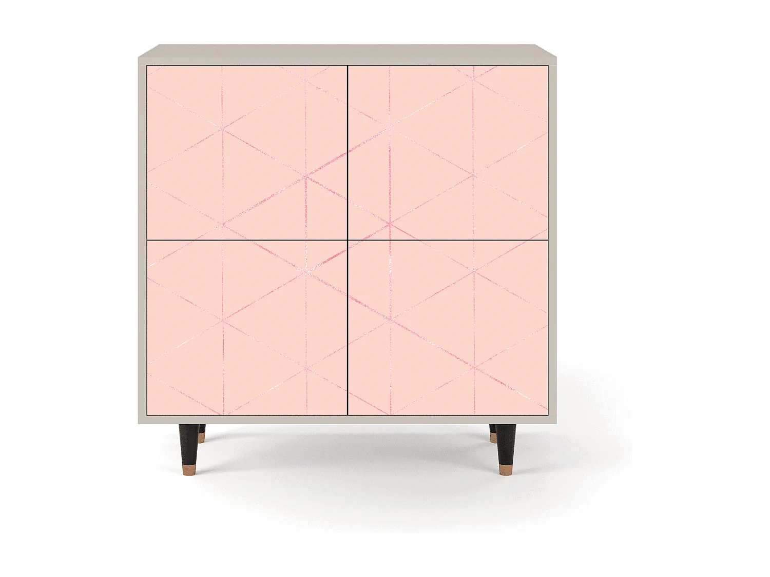 Credenza - 94x96x48 cm - BS3 - Rose Quartz, Sabbia