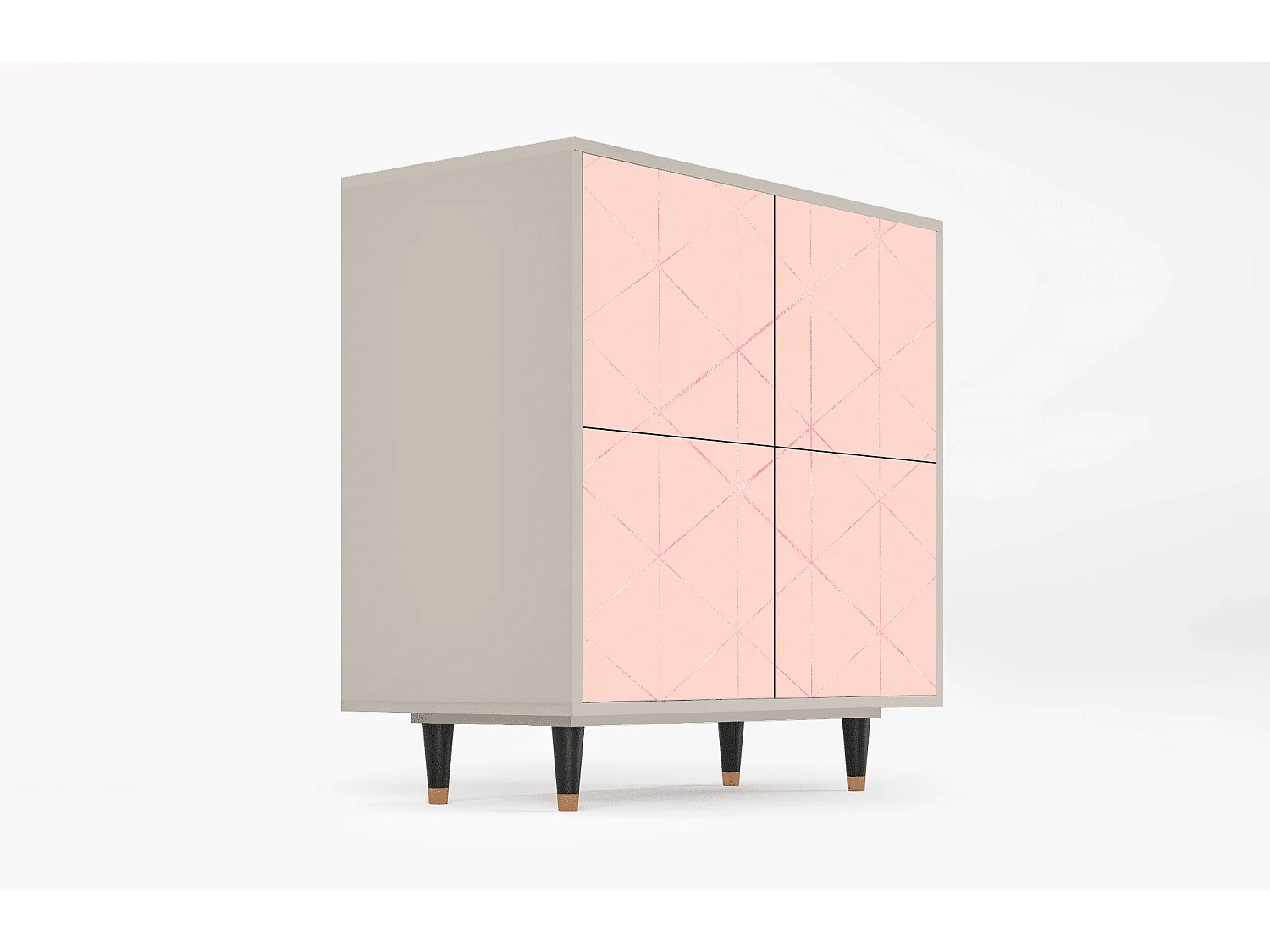 Buffet - 94x96x48 cm - BS3 - Rose Quartz, Sable