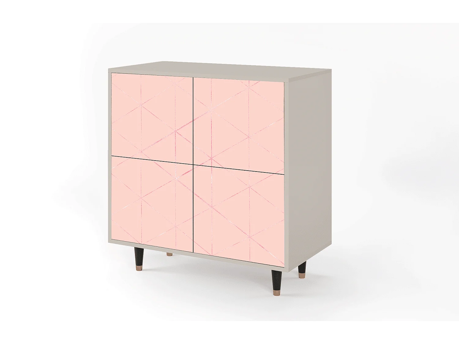 Credenza - 94x96x48 cm - BS3 - Rose Quartz, Sabbia