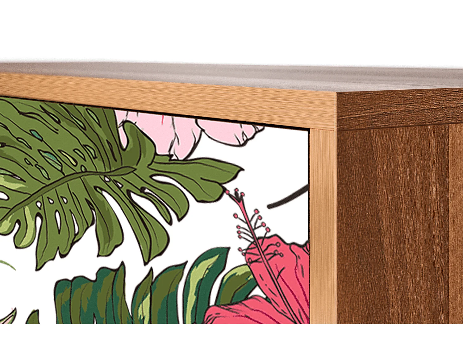 Credenza - 115х84х41 cm - S3 - Verdant Tropics, Noce