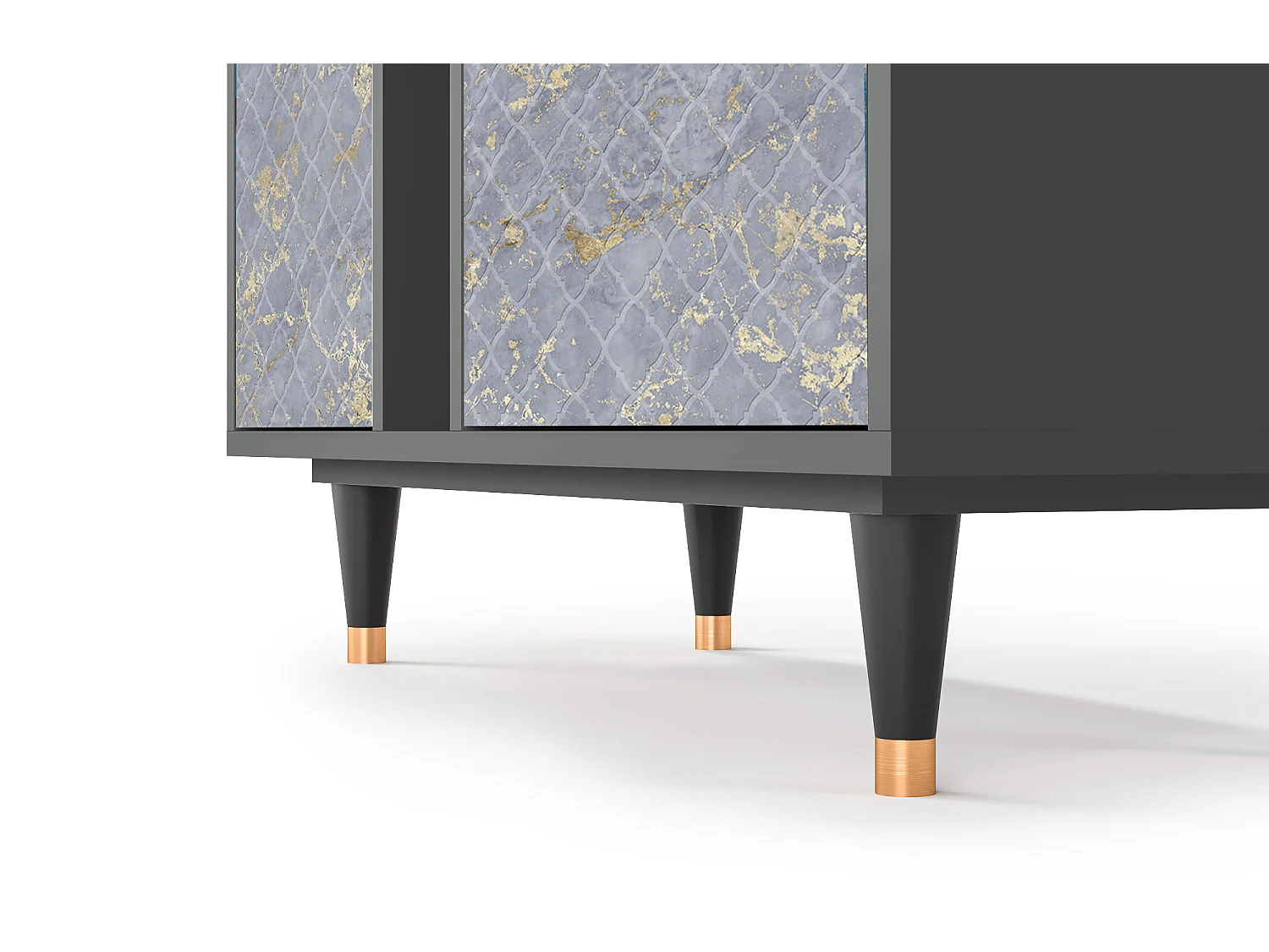 Aparador - 94х96х41 cm - BS5 - Golden Smoke, Antracite