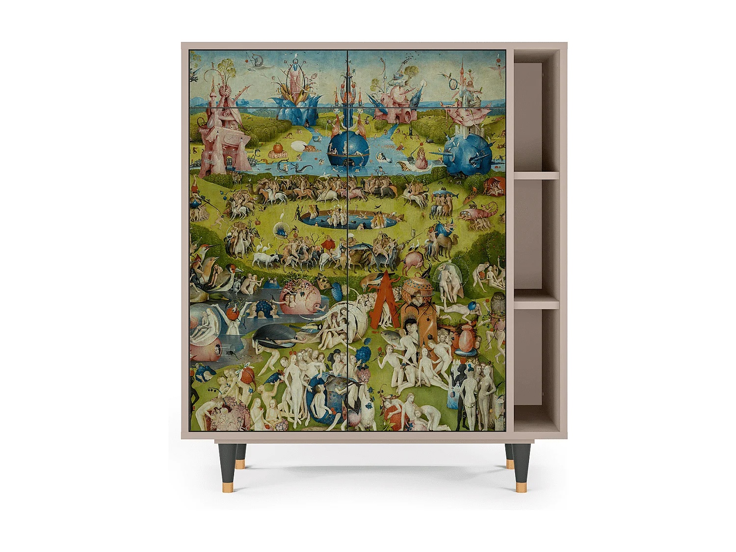 Aparador - 96х110х41 cm - BS6 - The Garden 2 by Bosch, Latte