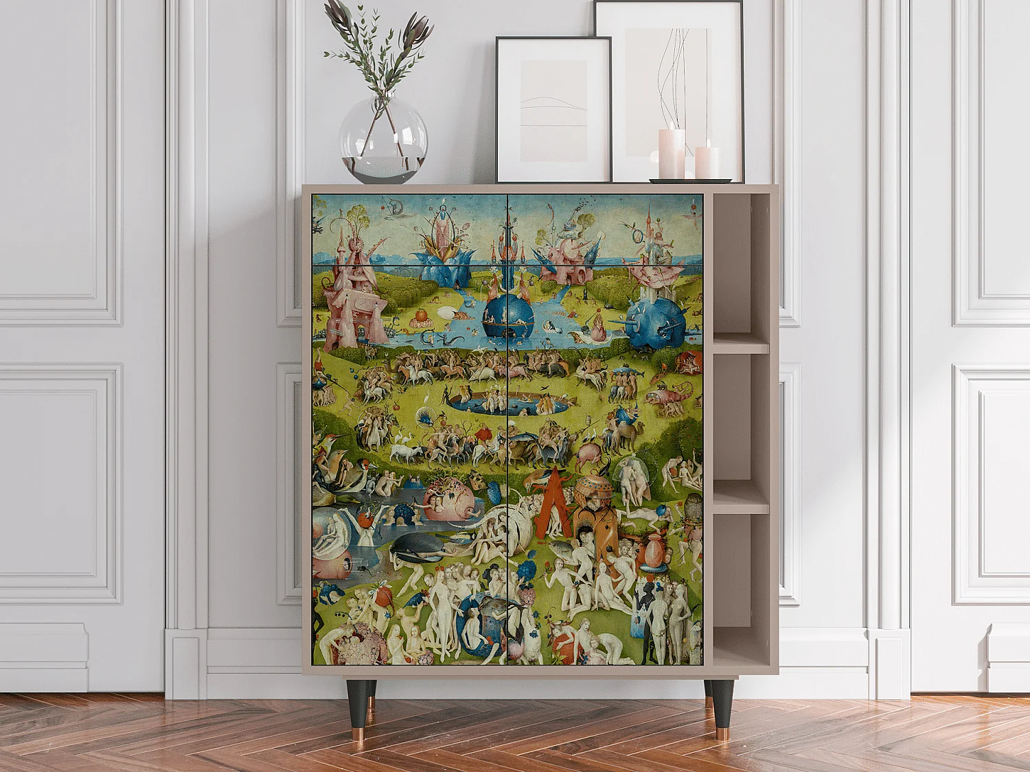 Buffet - 96х110х41 cm - BS6 - The Garden 2 by Bosch, Latte
