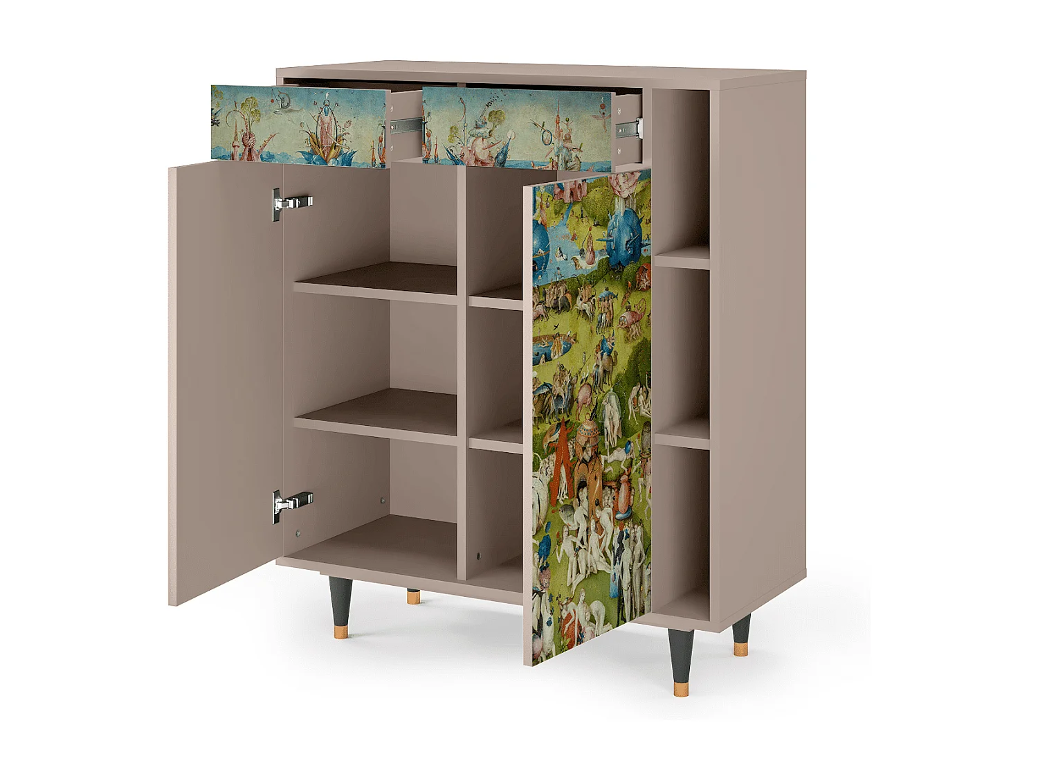 Buffet - 96х110х41 cm - BS6 - The Garden 2 by Bosch, Latte