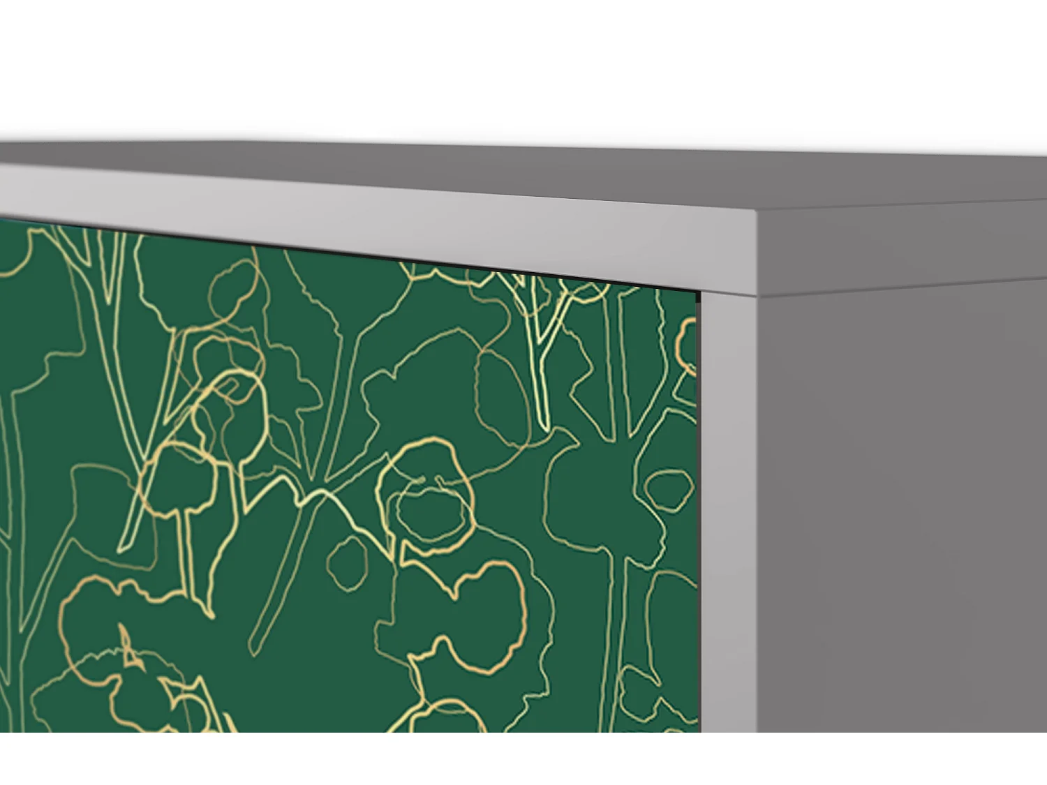 Buffet - 115х84х41 cm - S3 - Emerald Forest, Gris