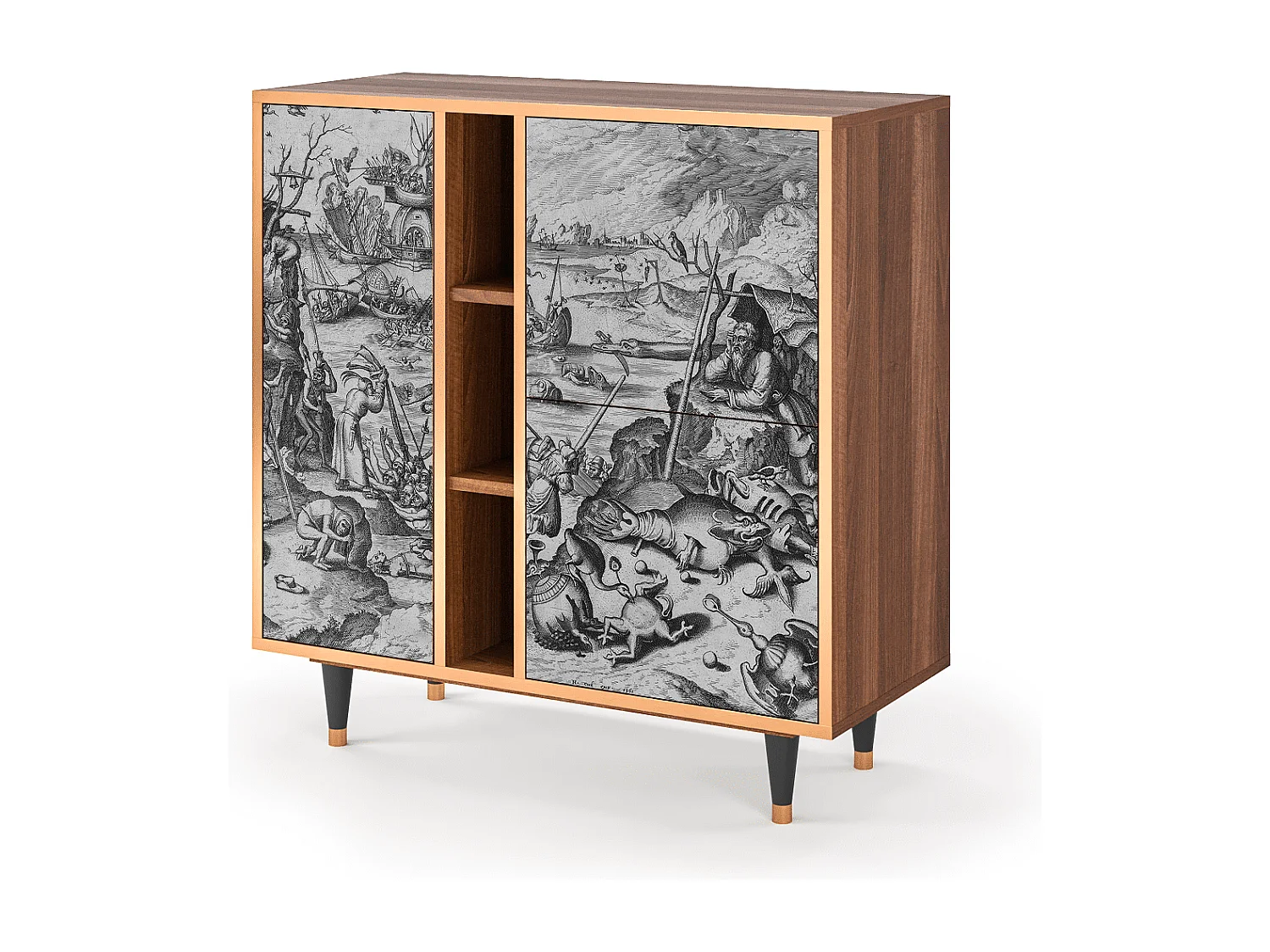 Buffet - 94х96х41 cm - BS5 - The Temptation, Noyer