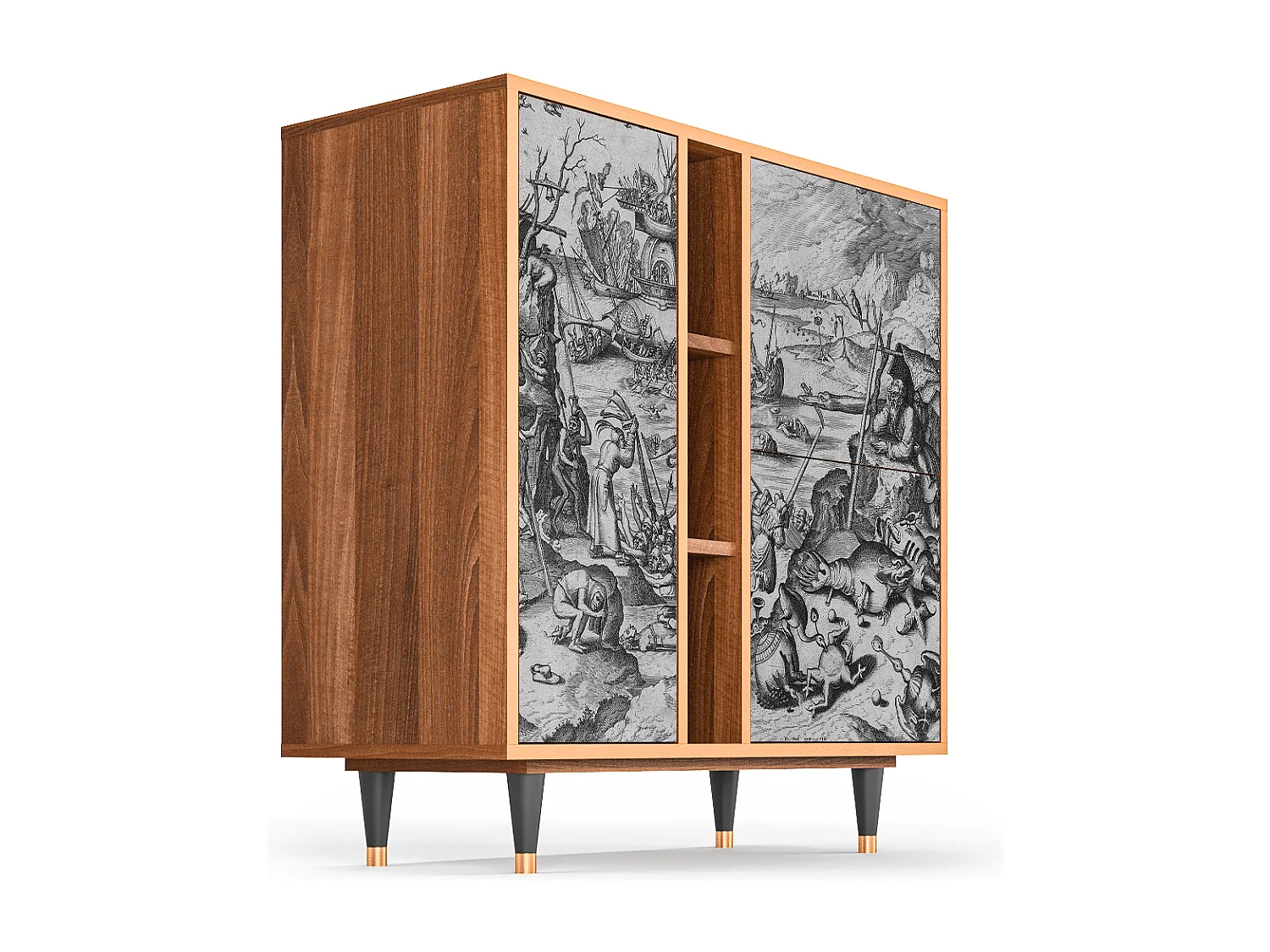 Buffet - 94х96х41 cm - BS5 - The Temptation, Noyer