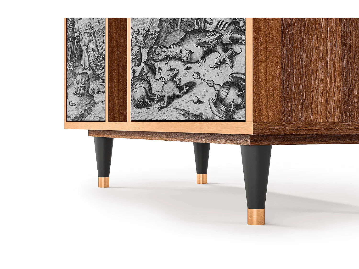 Buffet - 94х96х41 cm - BS5 - The Temptation, Noyer