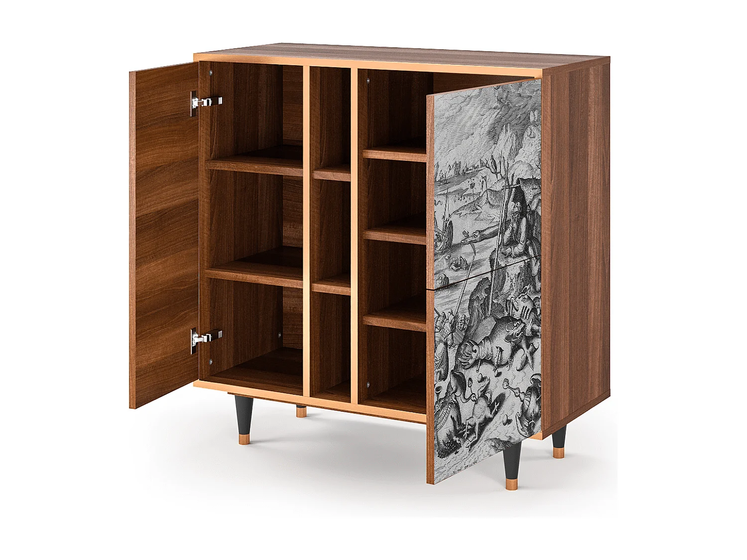 Buffet - 94х96х41 cm - BS5 - The Temptation, Noyer