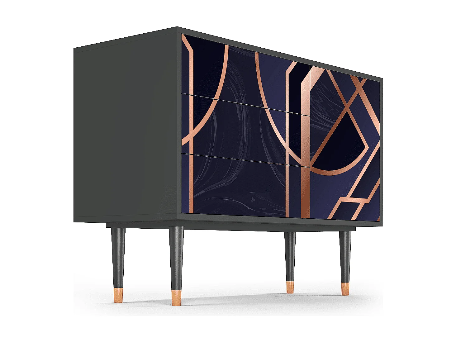 Buffet - 115х84х41 cm - S3 - Purple Temple, Anthracite