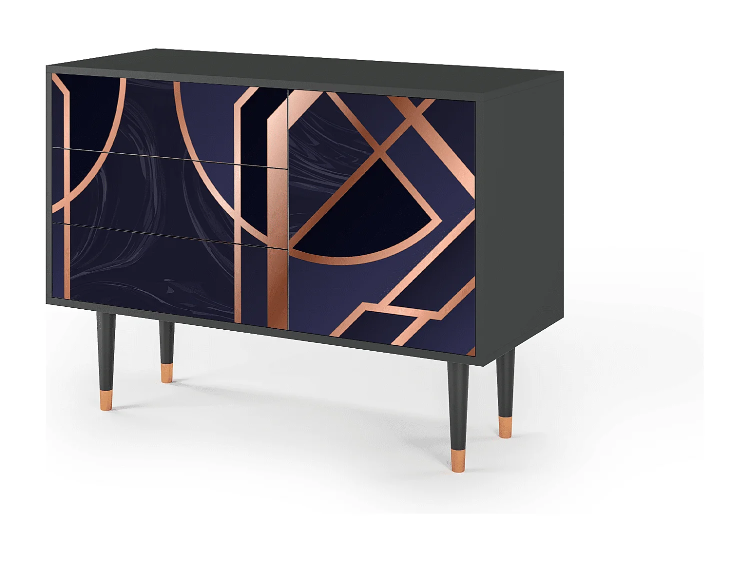 Buffet - 115х84х41 cm - S3 - Purple Temple, Anthracite