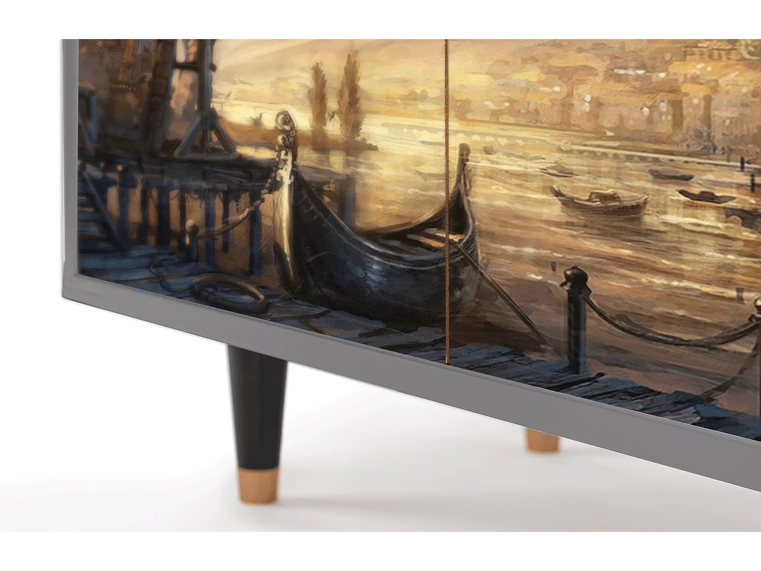 Credenza - 94x96x48 cm - BS3 - Venice, Grigio