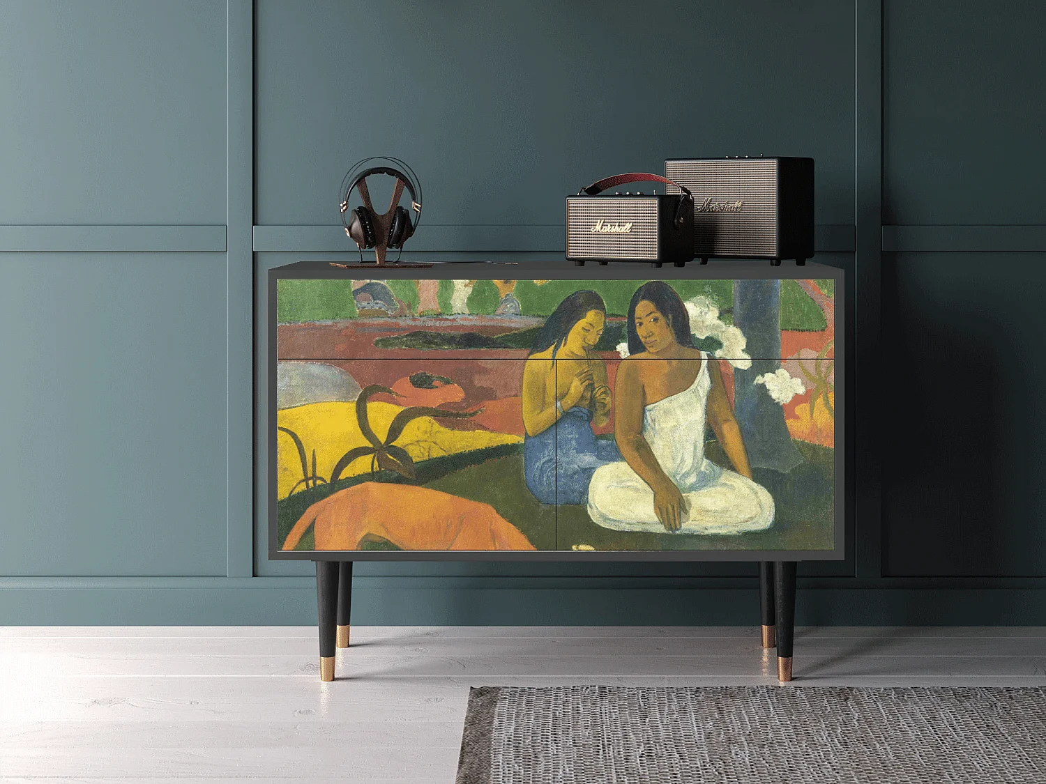 Dressoir - 115x85x48 cm - BS4 - Arearea , Antraciet