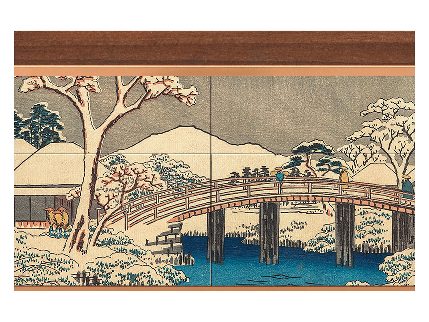 Sideboard - 115x85x48 cm - BS4 - Katabira River, Walnuss