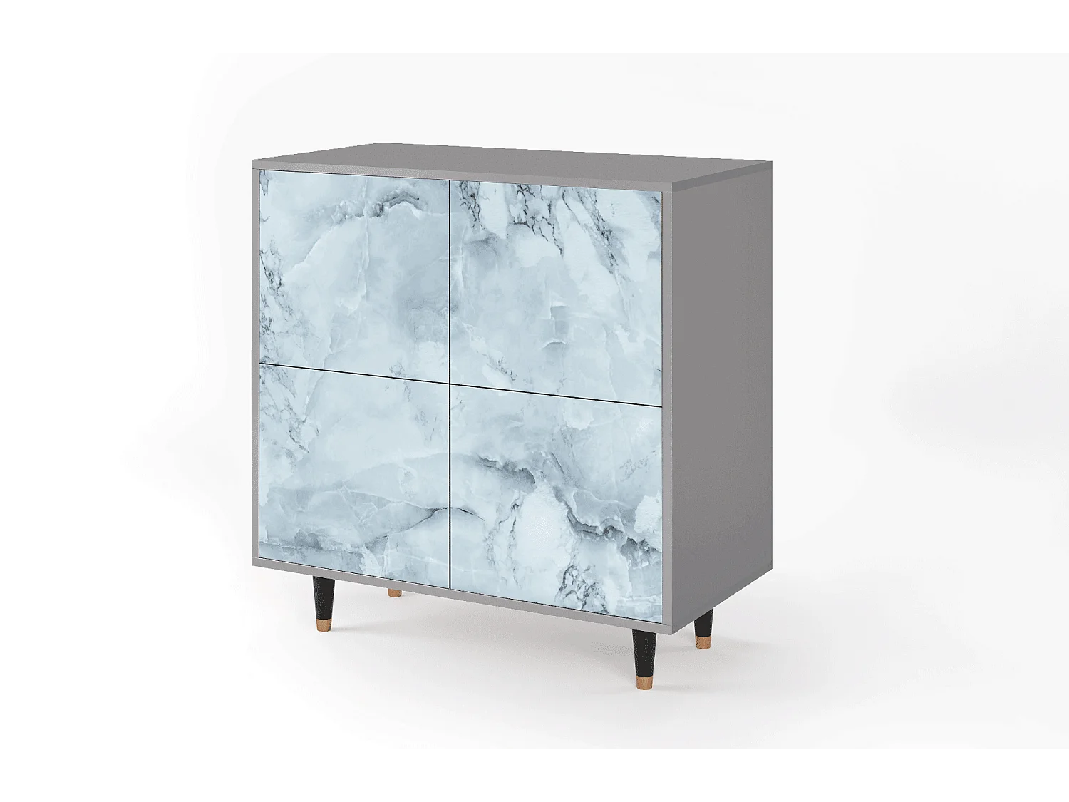 Buffet - 94x96x48 cm - BS3 - Glacial Colour, Gris