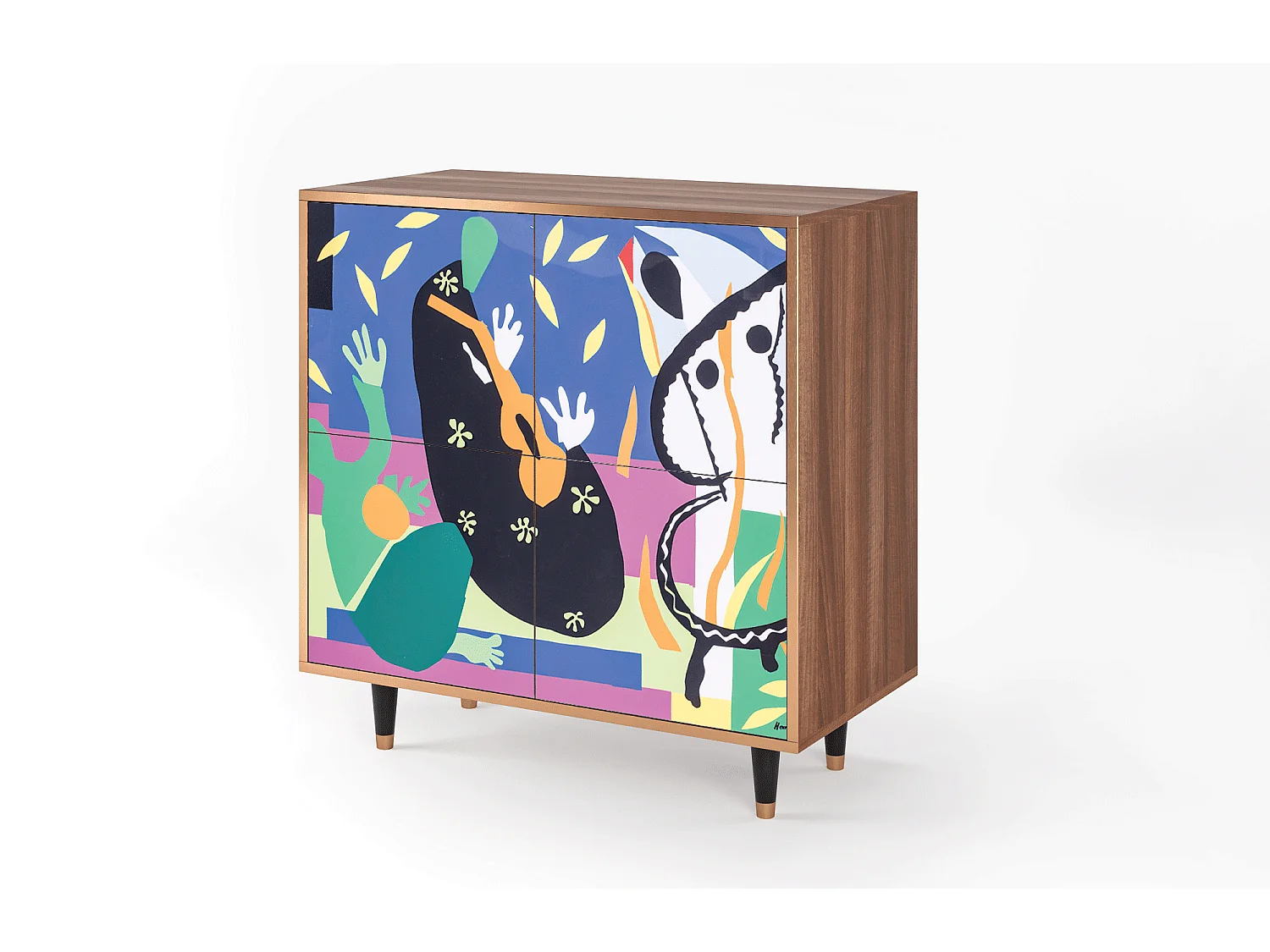 Buffet - 94x96x48 cm - BS3 - La Tristesse du Roi, Noyer